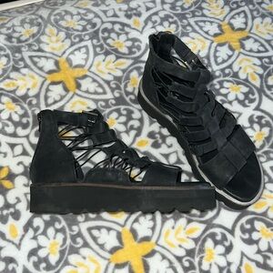 Free People Leather Sandal